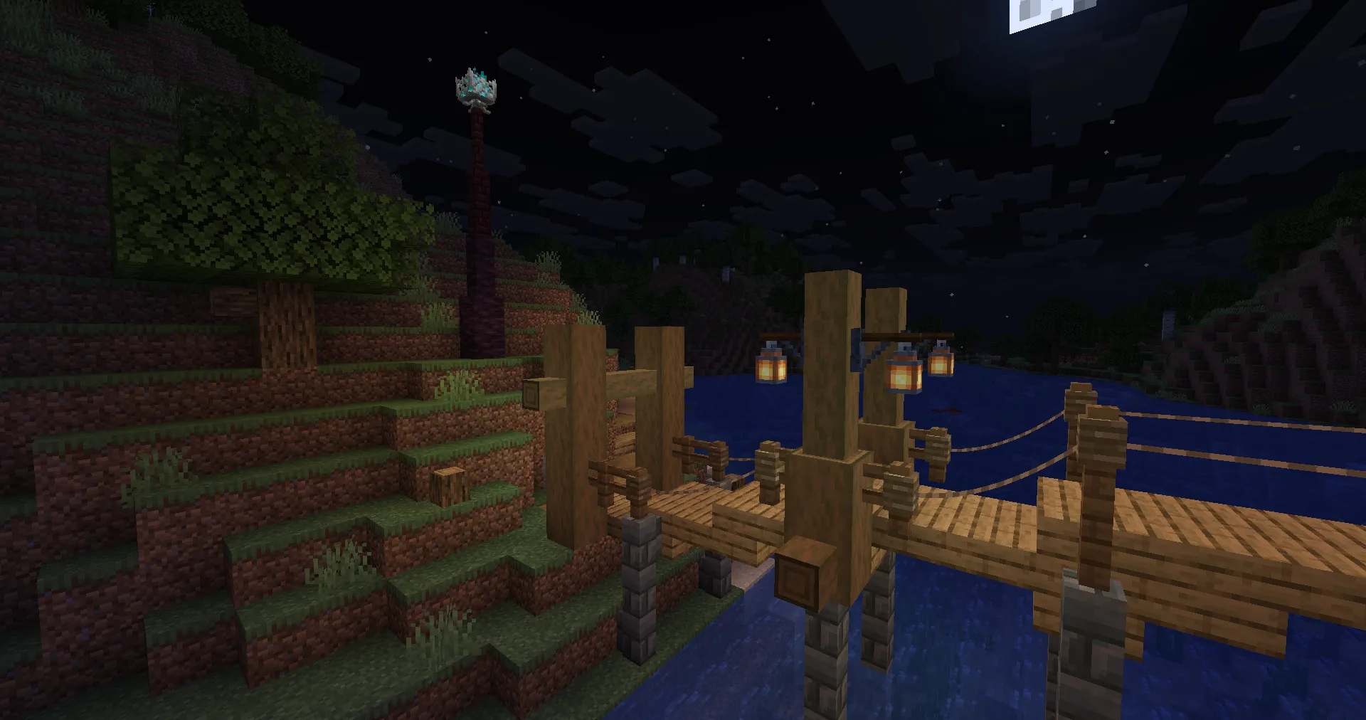 Мод PolyDecorations: соединенные и направленные пни, а также соединенные поводки в версии 0.10.4.