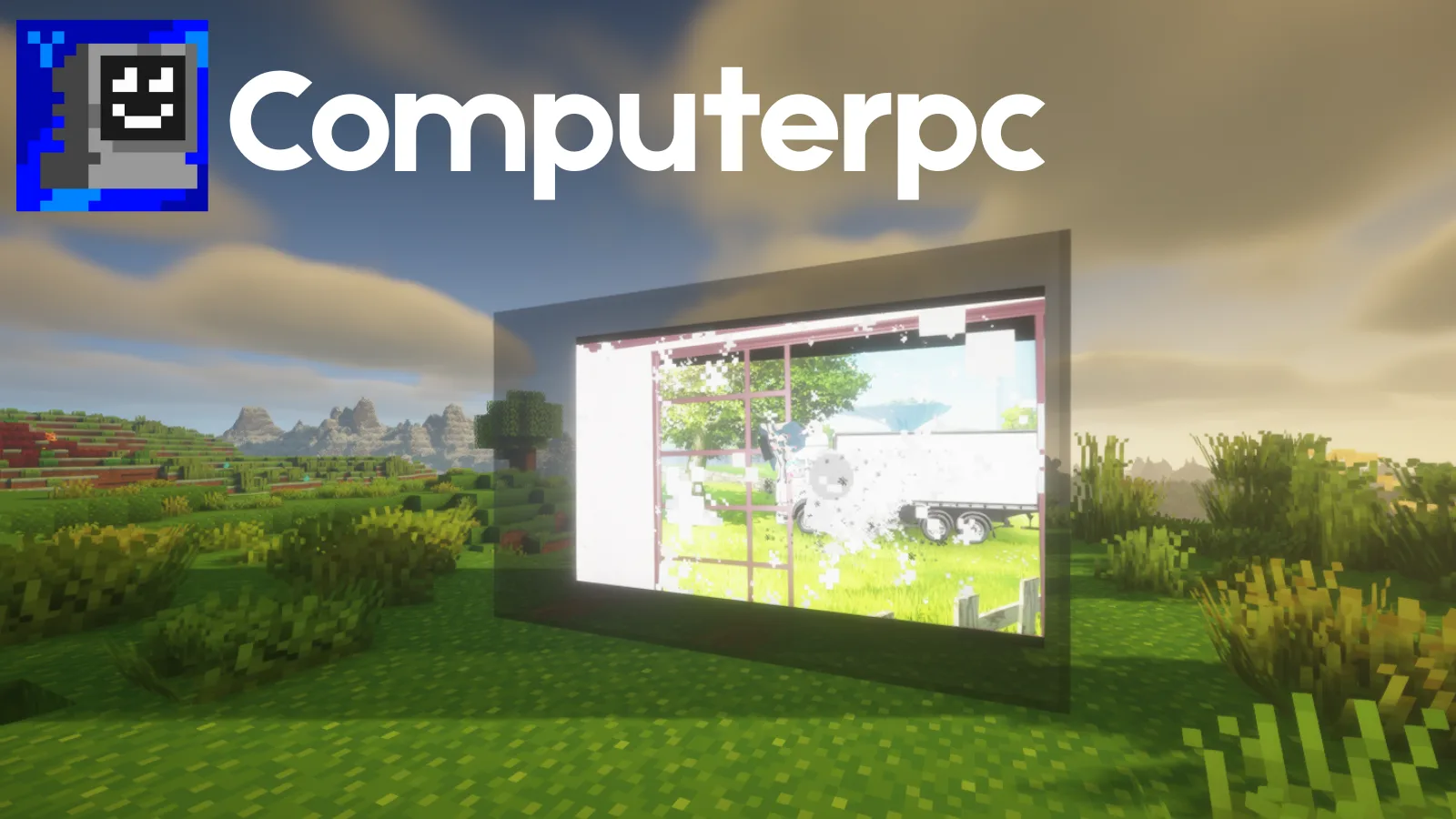 Компьютерный экран из мода Computer PC