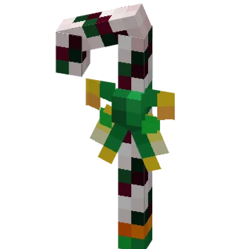 Ресурс-пак S.A.M: леденец в стилистике Minecraft.