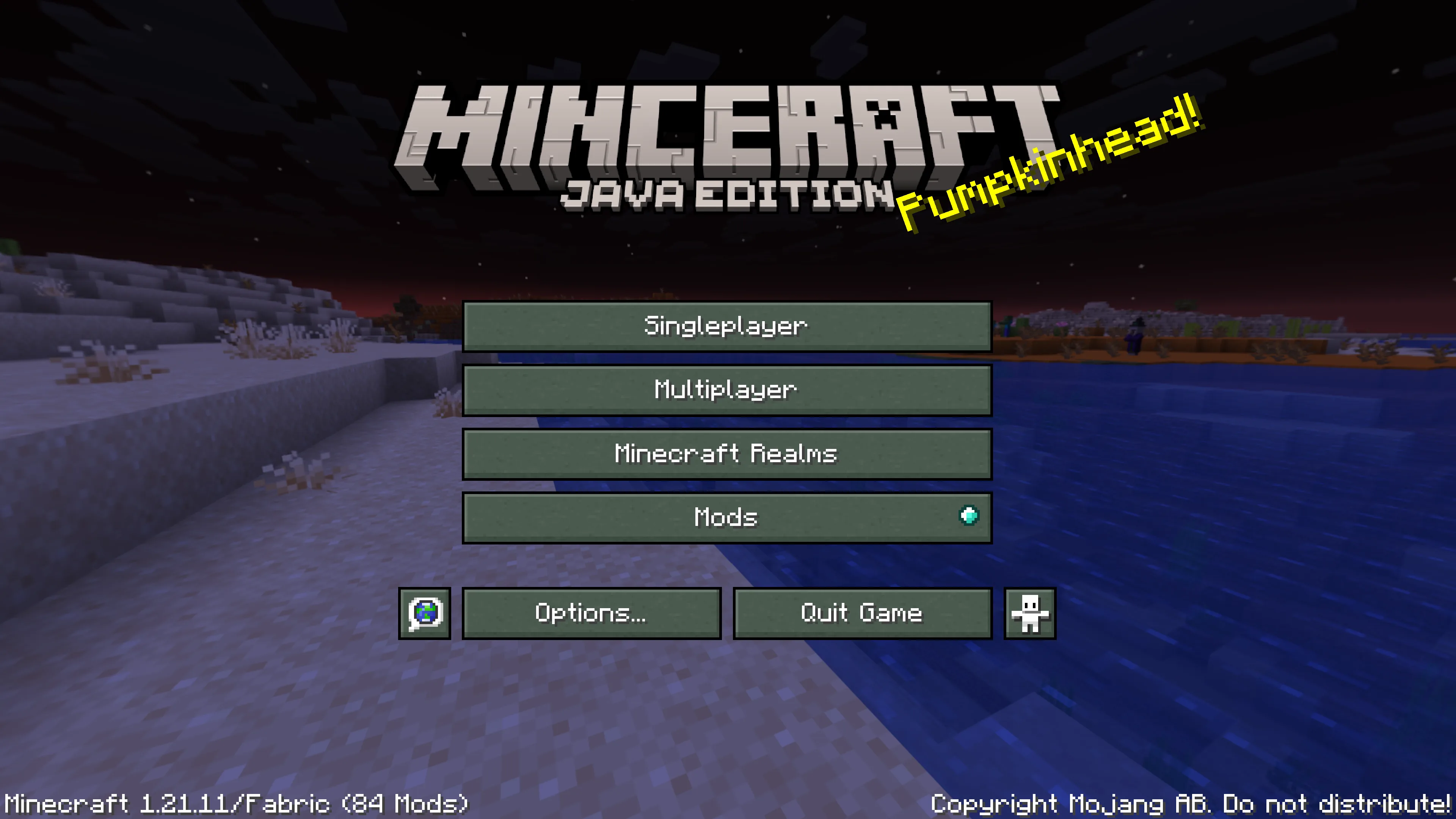 Main Title Screen