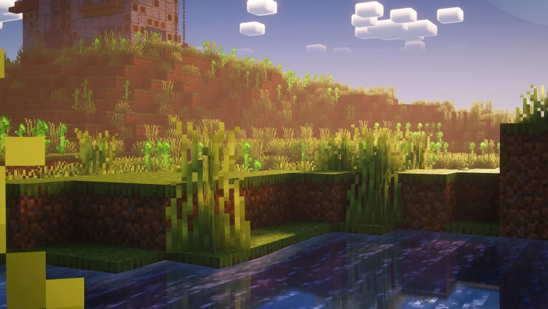 PineShaders: Обзор облаков и воды.