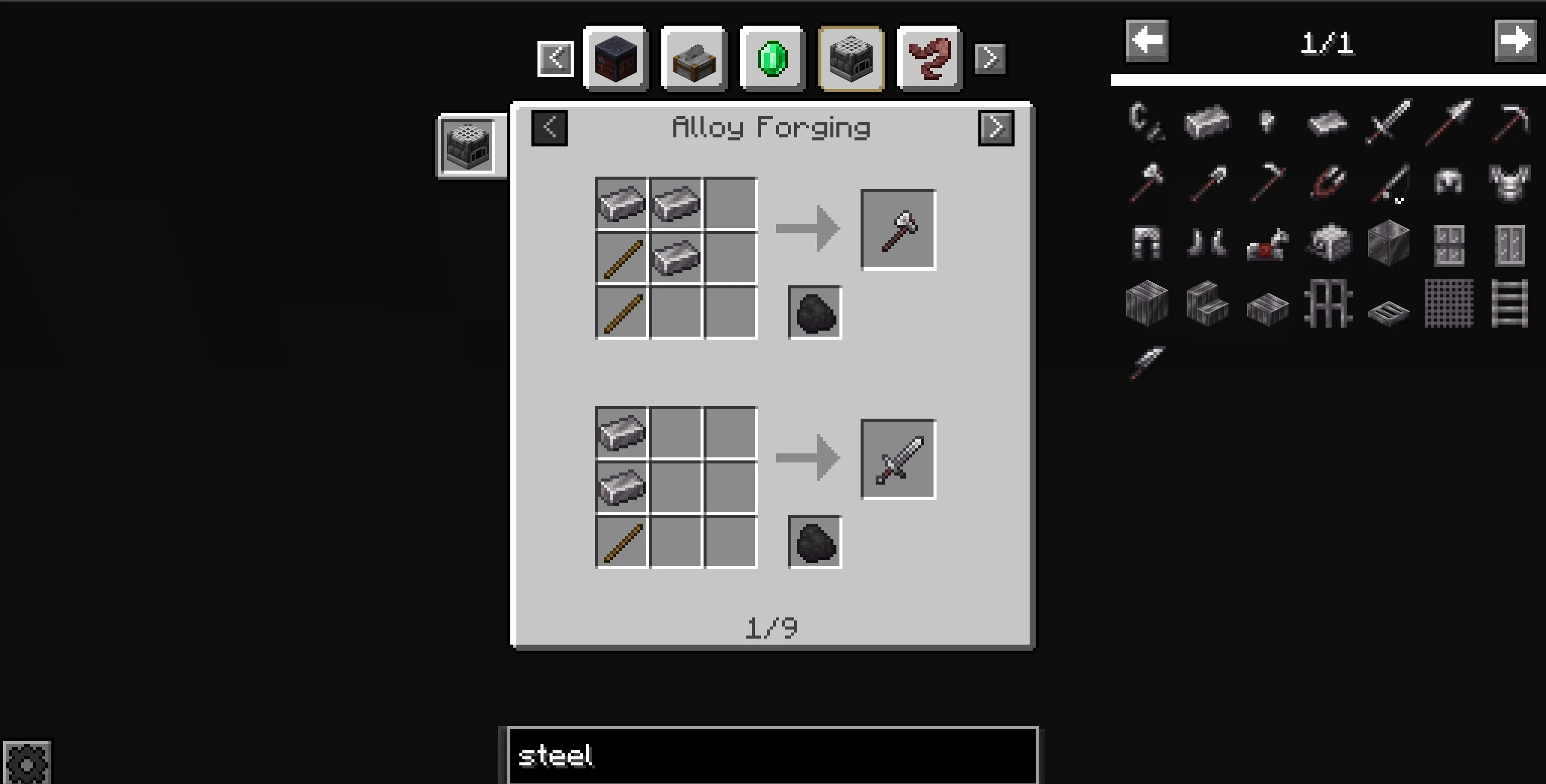Поддержка модификаций в Reliable Recipe Viewer