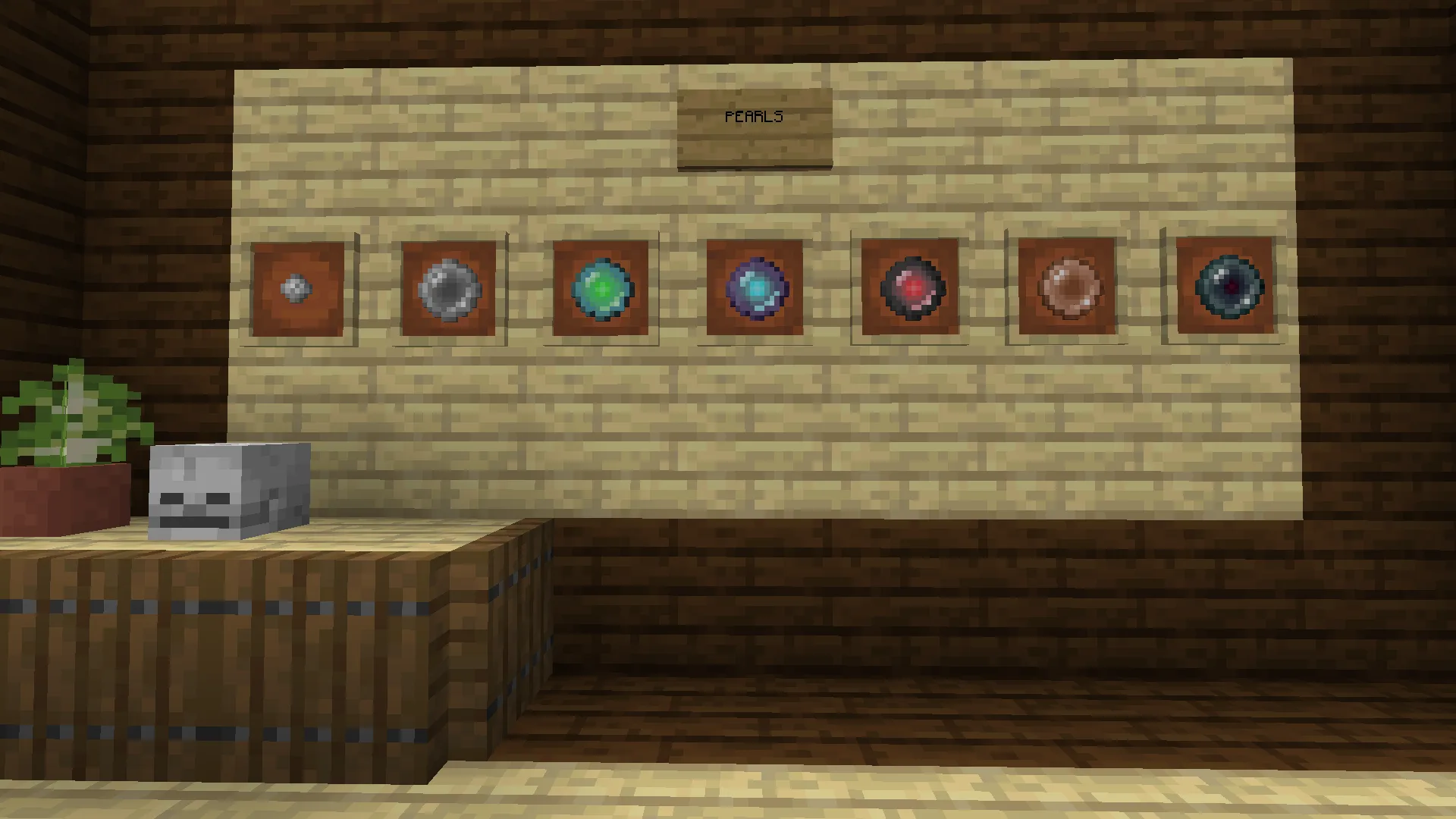 Жемчужины для крафта и поиска структур в моде Turtlemancy