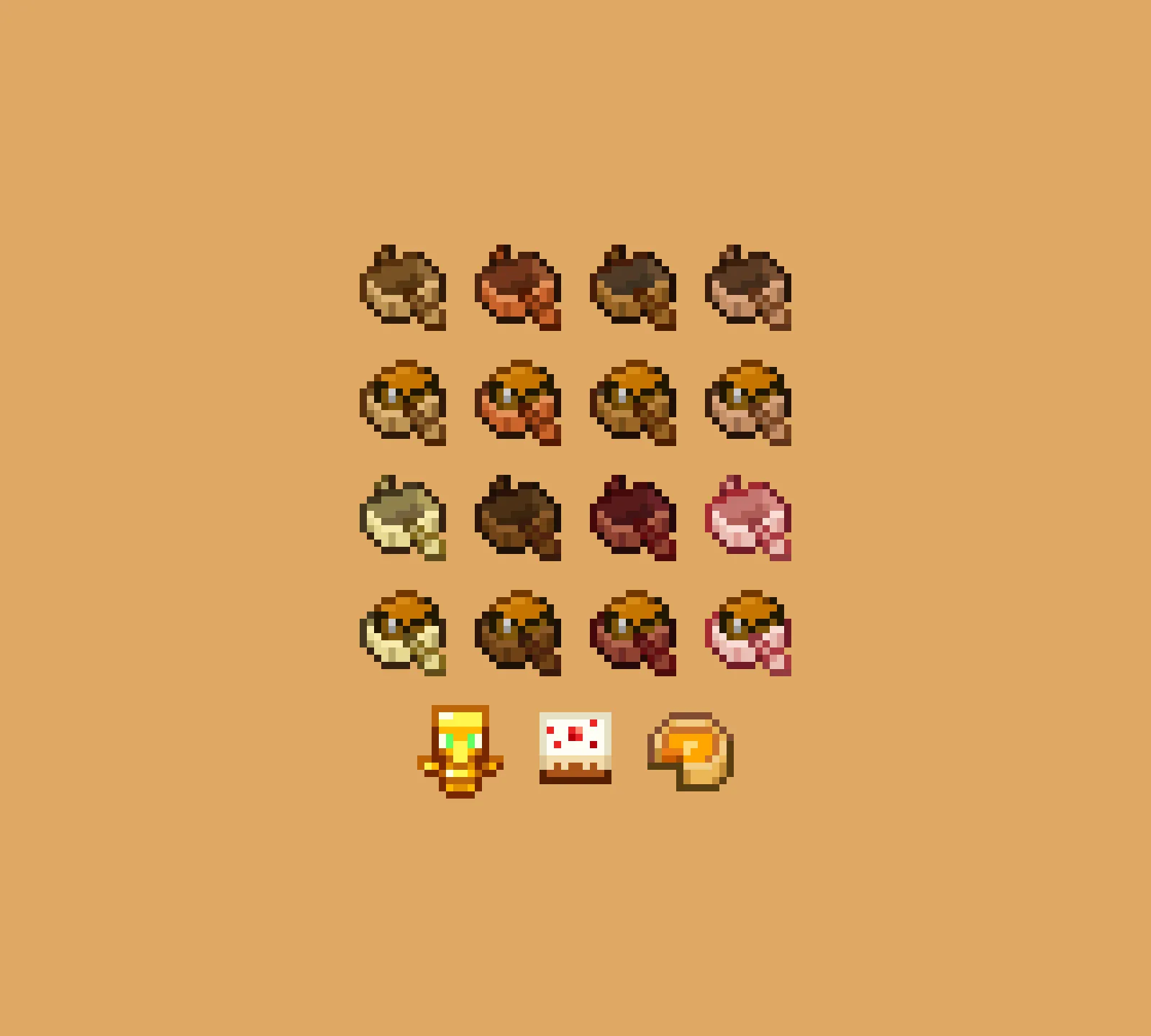 Theone's Items Pack v0.8: 19 новых предметов и анимация поедания с поддержкой Fabric.