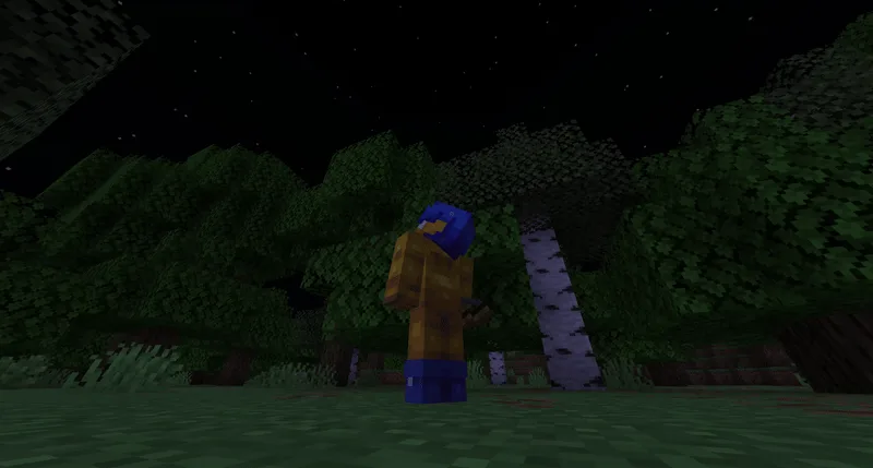 Визуальные эффекты выстрела из лука в стиле Minecraft Dungeons