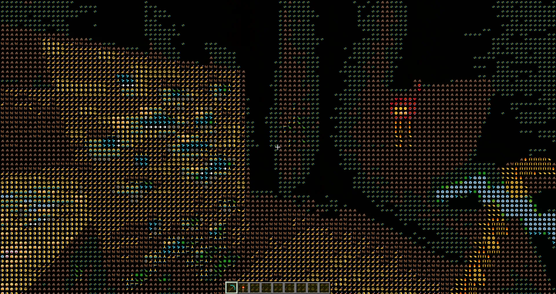 Шейдер Emoji like с алмазами.