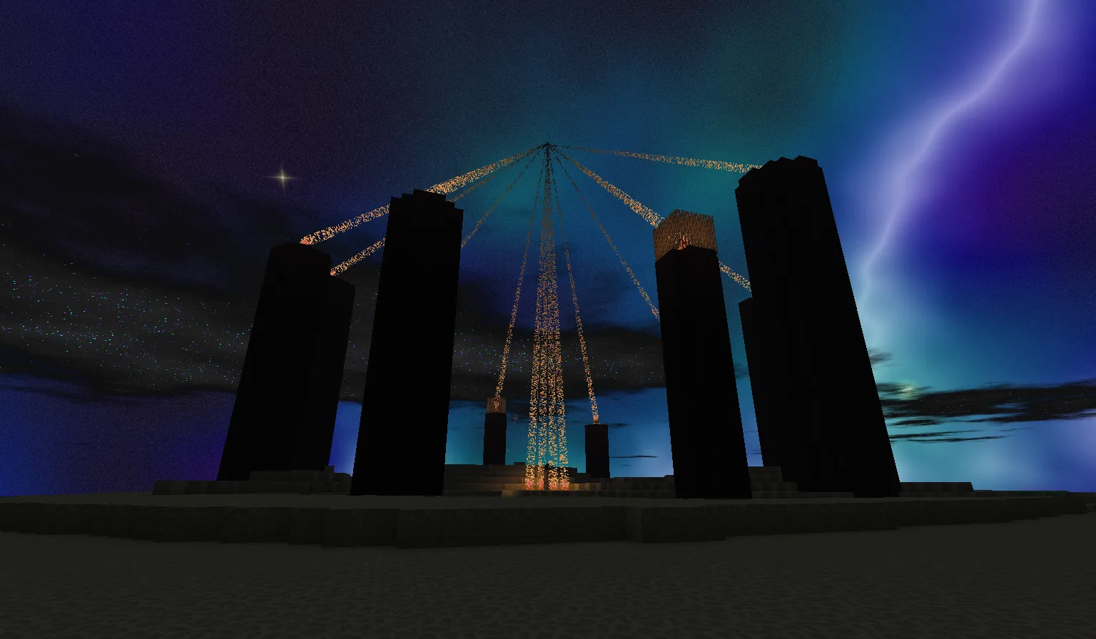 шейдеры Builder's QOL для Энда