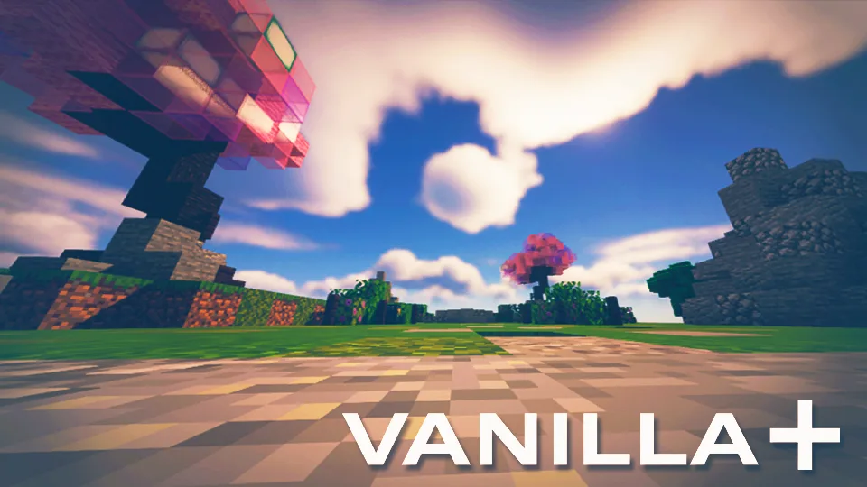Текстурпак Default PvP Pack old: вид значка «плюс» в интерфейсе.