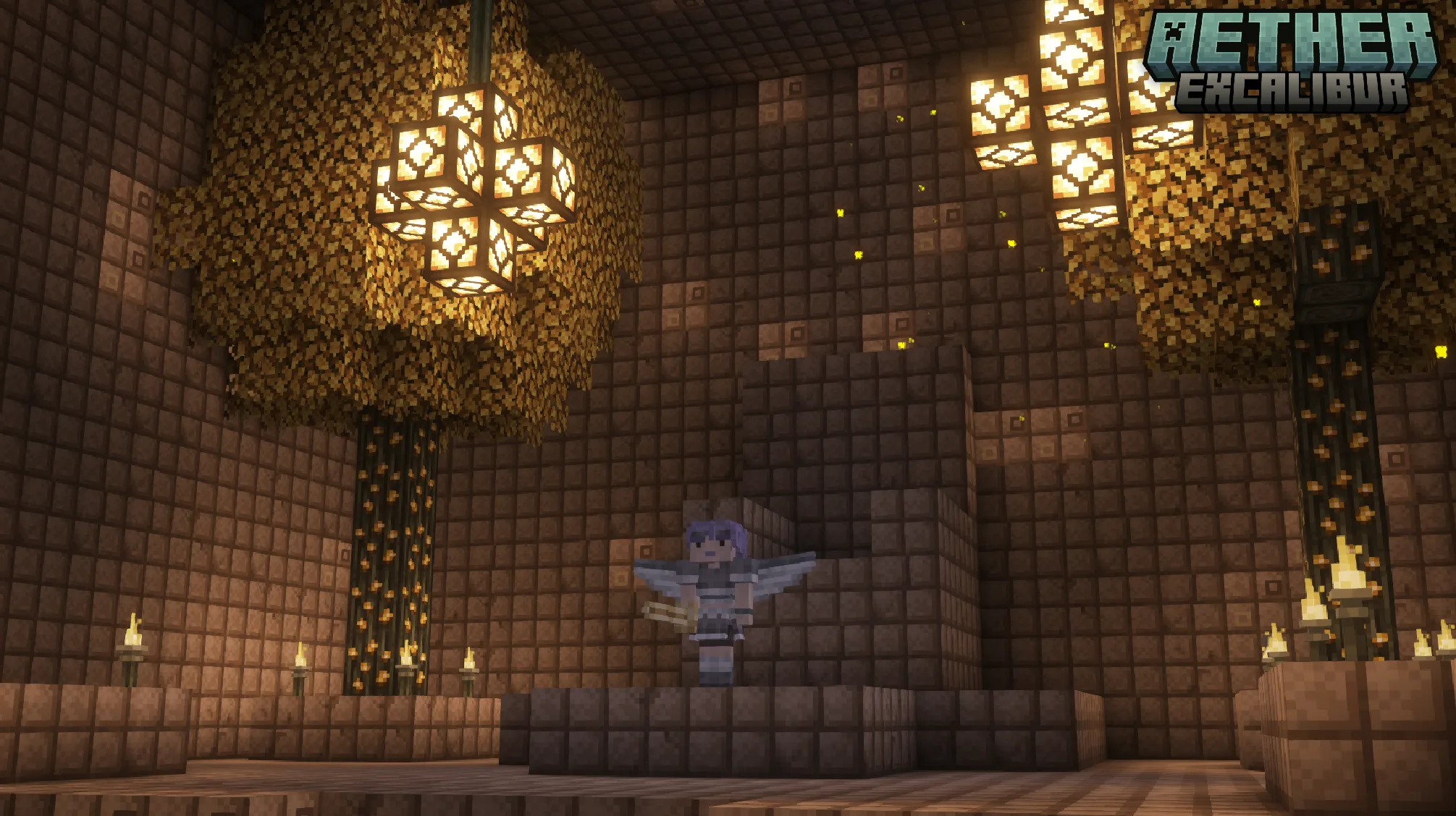 Интерьер комнаты Валькирий в проекте Excalibur | Aether Support.