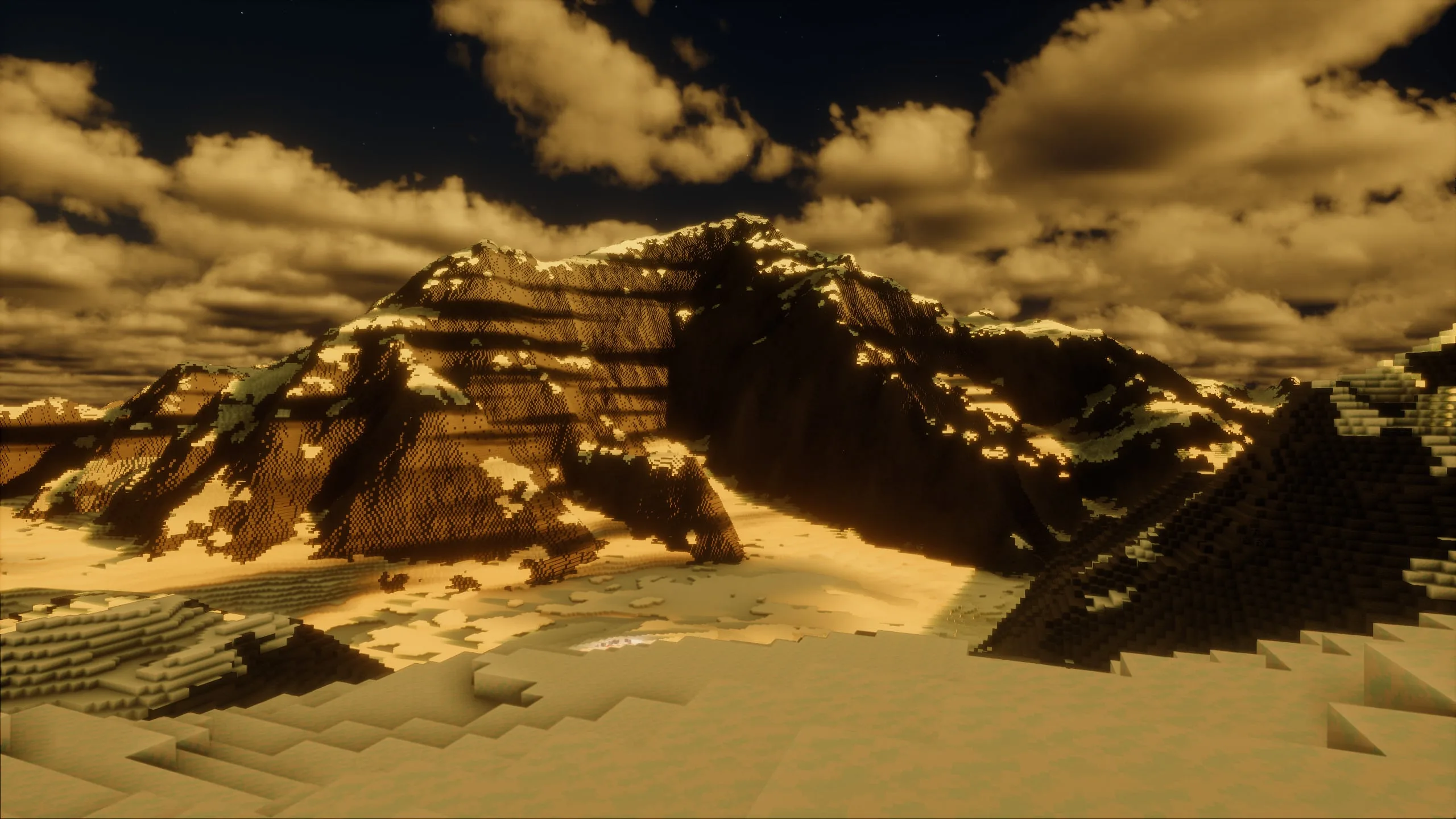 Гора в моде Terrain Diffusion