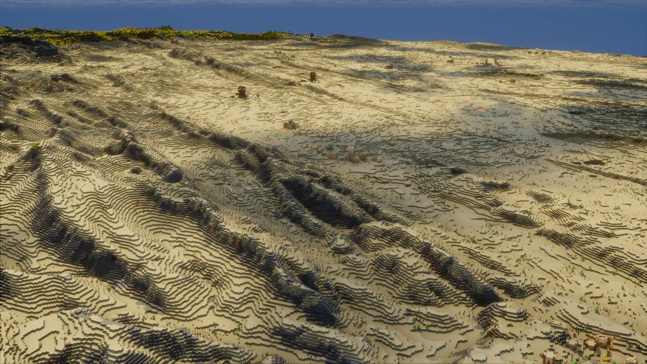 Пустыня в моде Terrain Diffusion