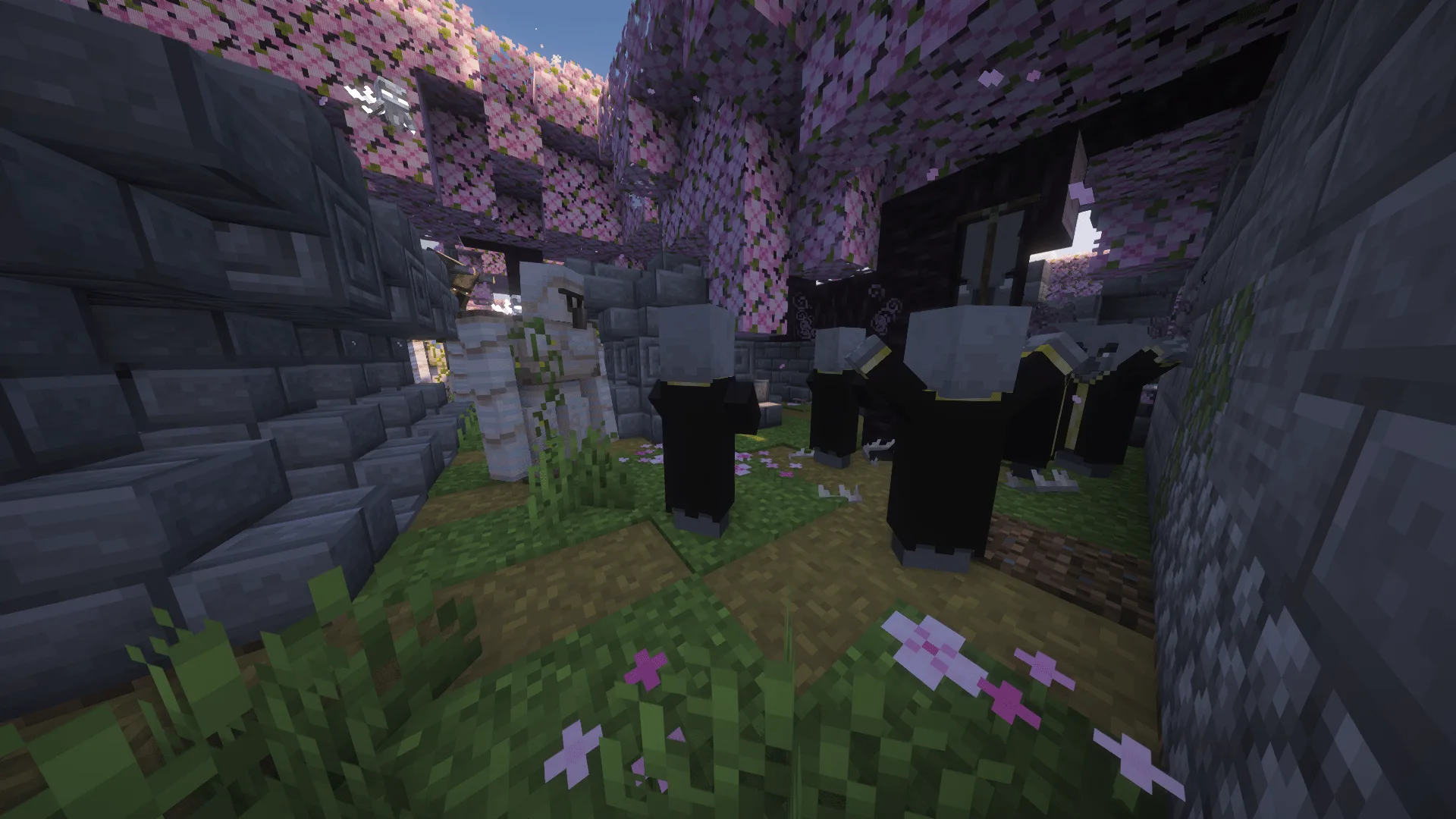 Боевой замок в моде Structures