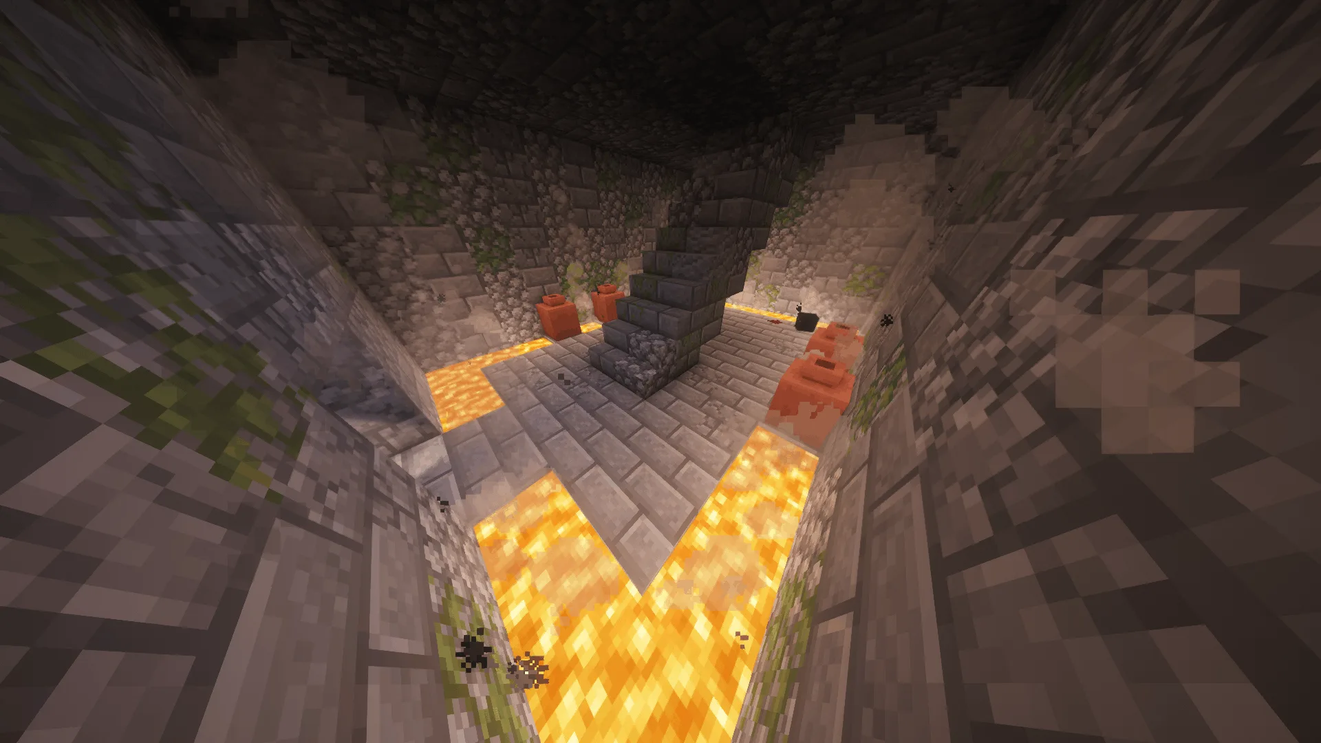 Подземелье в моде Structures