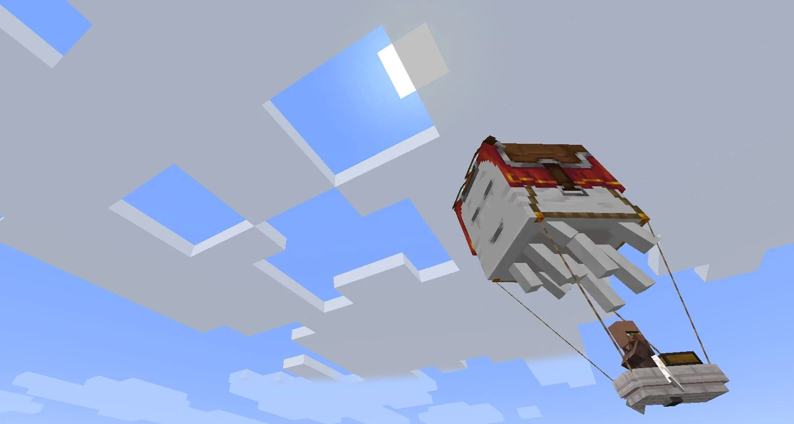 Скриншот проекта Vanilla Backport: Chase the Skies для версий 1.20.1–1.21.1.