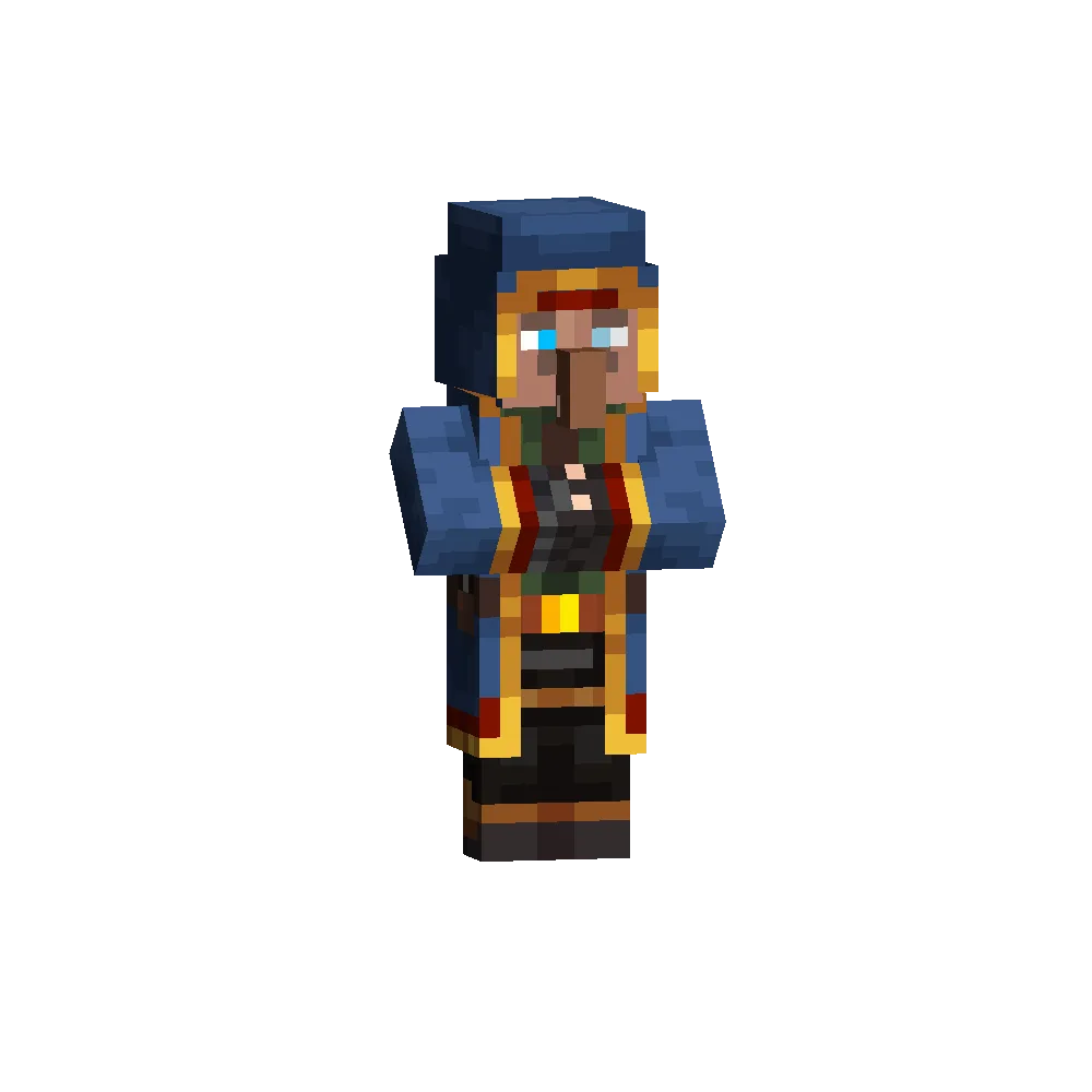 Ресурс-пак MineShield Mobs: модель персонажа SirPiligrim.