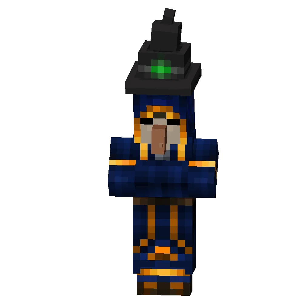 Ресурспак MineShield Mobs с изображением персонажа Jay Pokerman.