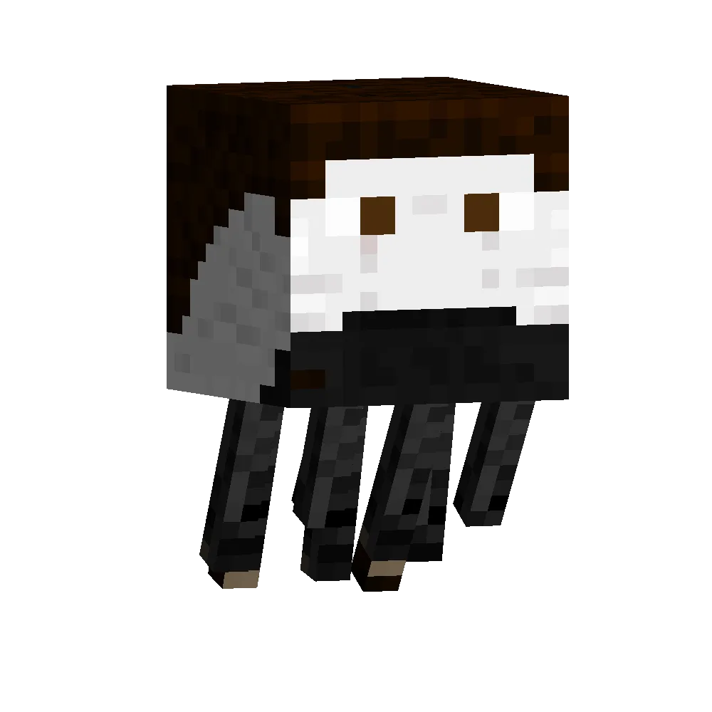 Ресурс-пак MineShield Mobs: модель персонажа Zakviel.