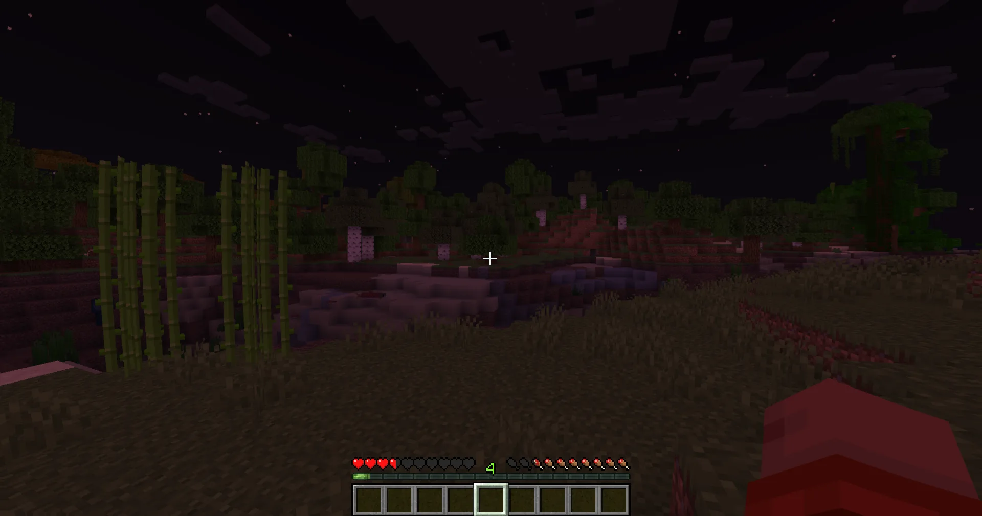 Искажение экрана при низком уровне здоровья в шейдер-паке Visual Addons