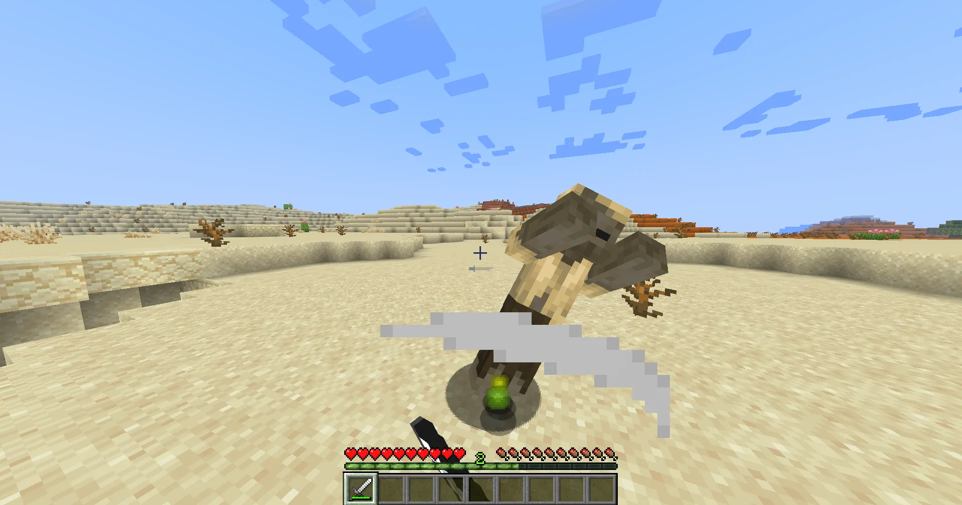 Отключение красного цвета при ударе по сущности в шейдер-паке Visual Addons