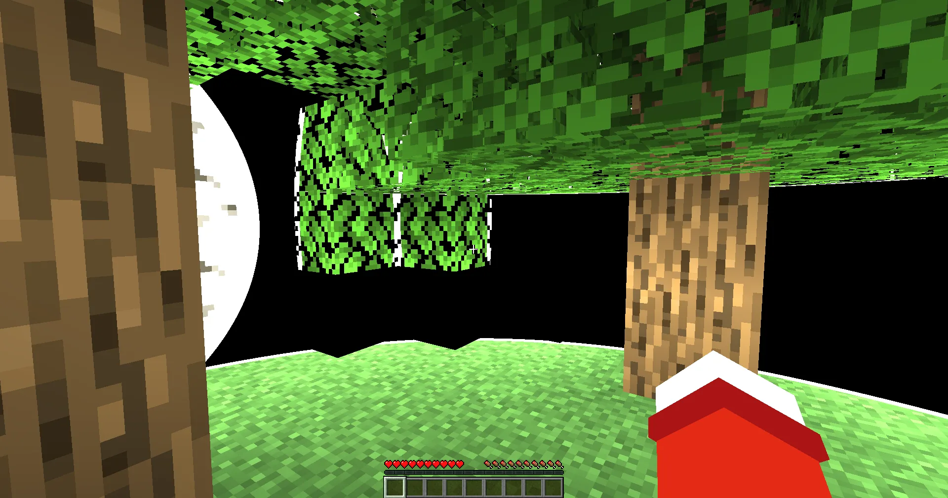 Лес с шейдерами Blind Shader