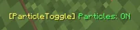 Мод Toggle Particles: частицы включены