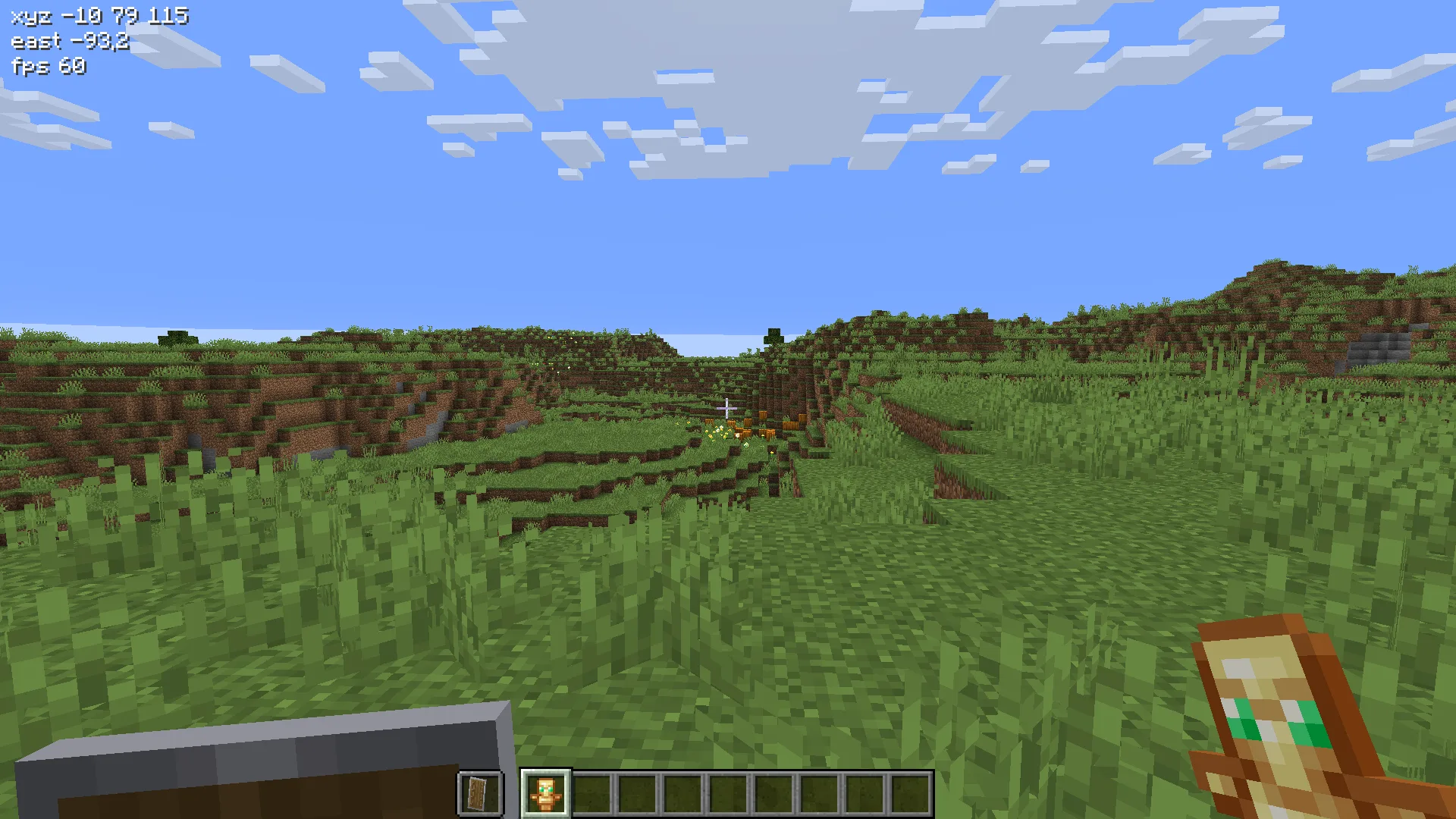 Скриншот модификации Small Items+ с новыми мелкими предметами в инвентаре Minecraft.