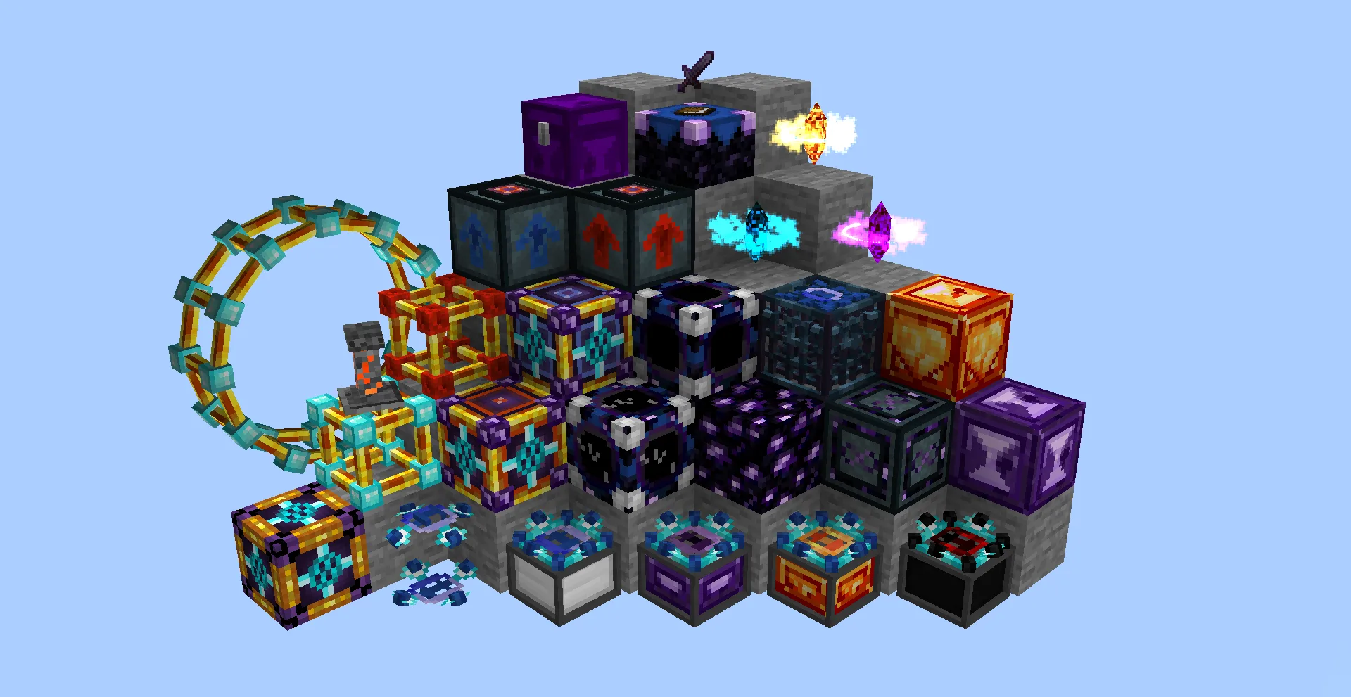 Обновленные блоки в Draconic Re-Evolution версии 1.0