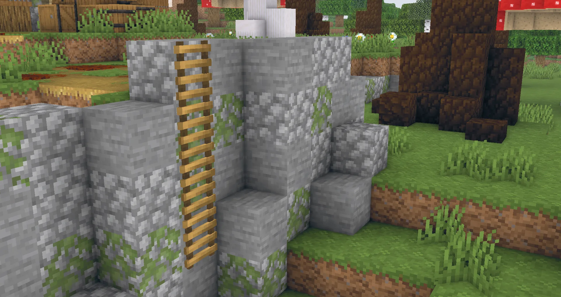 Дом в стиле фэнтези, освещенный шейдерами Tea Shaders.