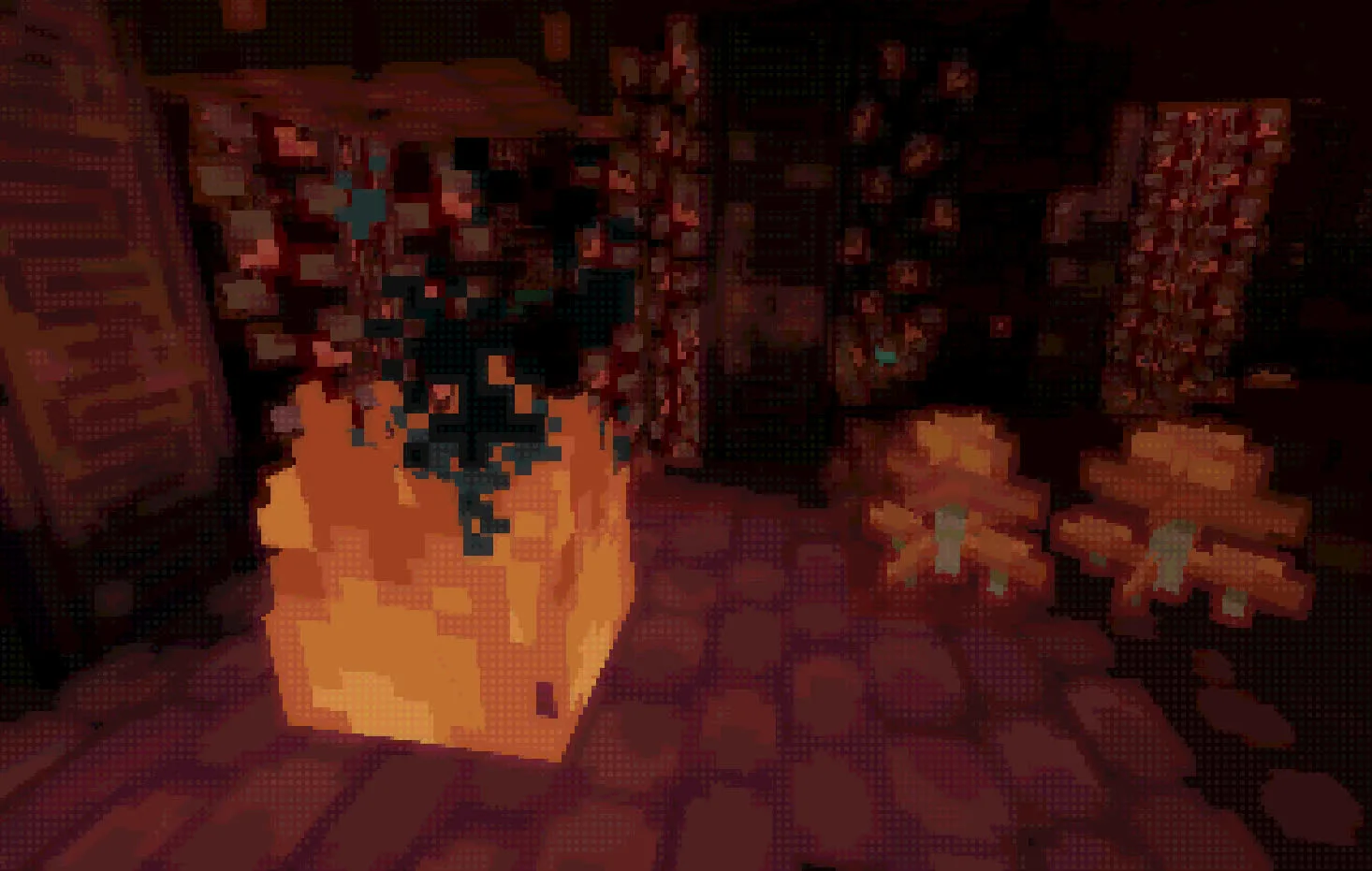 Wither Rose, цветок в Minecraft.