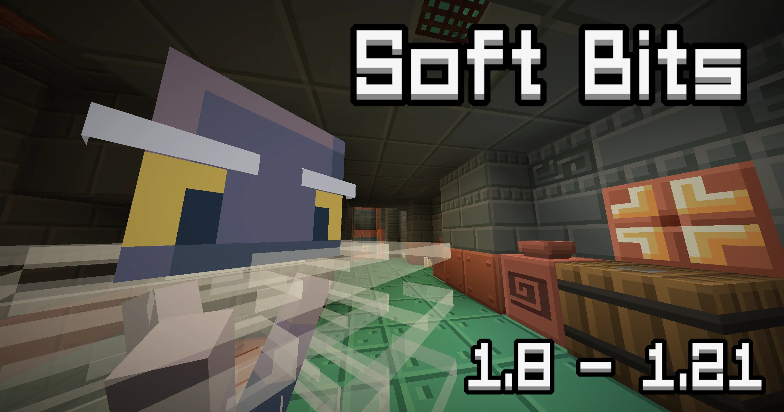 Скриншот ресурспака Soft Bits для версии Minecraft 1.21.