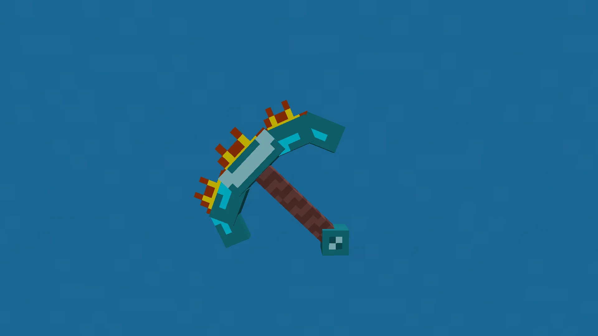 Алмазная кирка из ресурс-пака Better Items