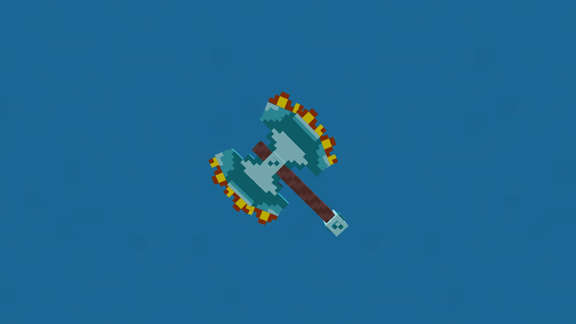 Алмазный топор из ресурс-пака Better Items