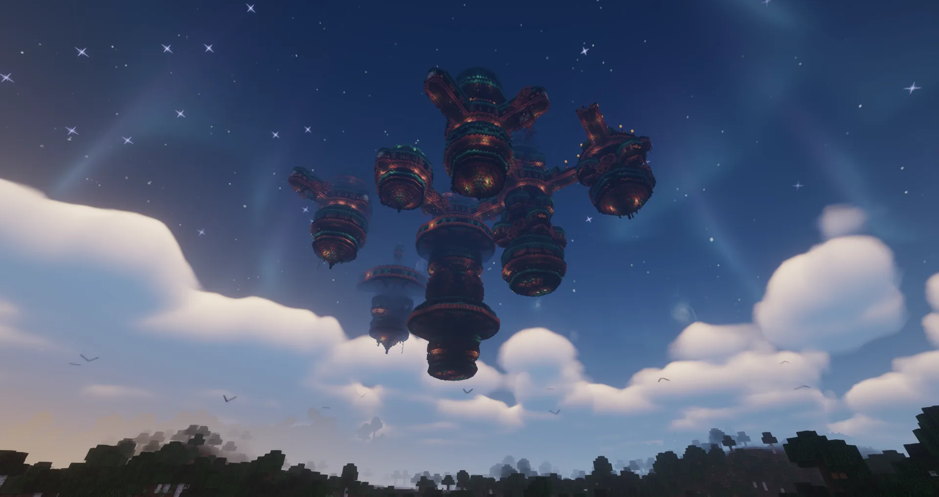 Механическое гнездо из мода When Dungeons Arise.