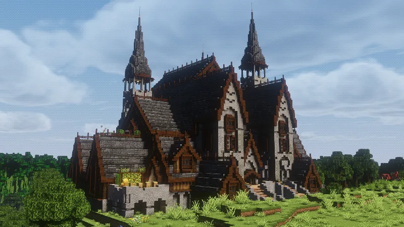 Лесной особняк в проекте Luki's Grand Capitals.