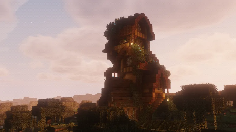 Хижина на болоте в стиле Luki's Grand Capitals.