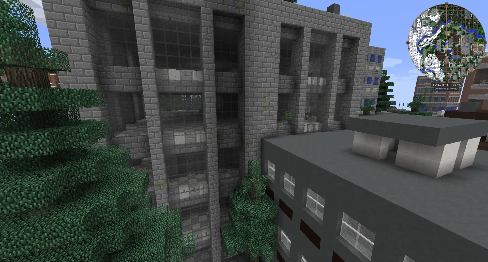 Центр управления в проекте The Lost Cities.