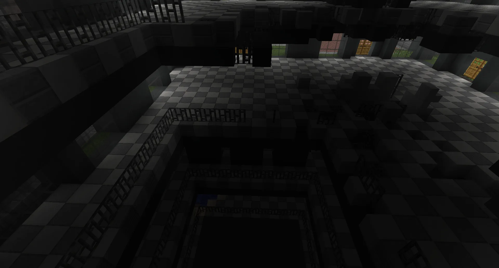 Интерьер заброшенного здания в проекте The Lost Cities.