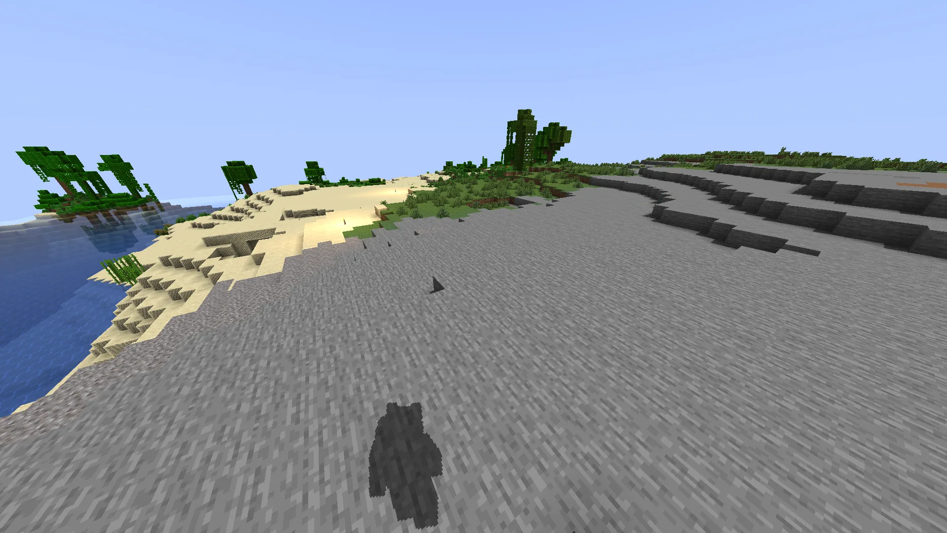 Киви Шейдер: скриншот общего вида мира с шейдером.