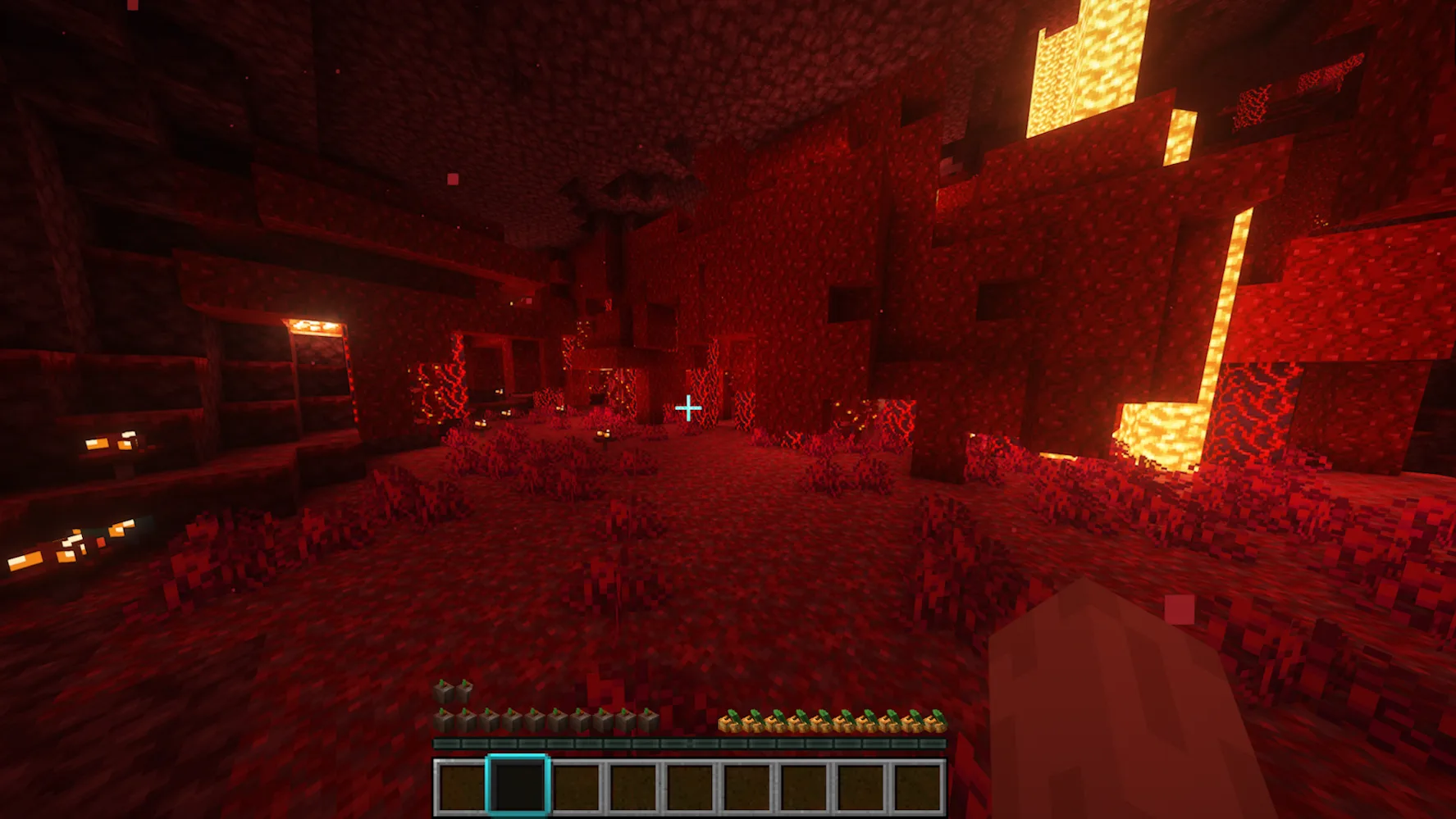 Интерфейс эффекта иссушения в ресурс-паке Fruity GUI