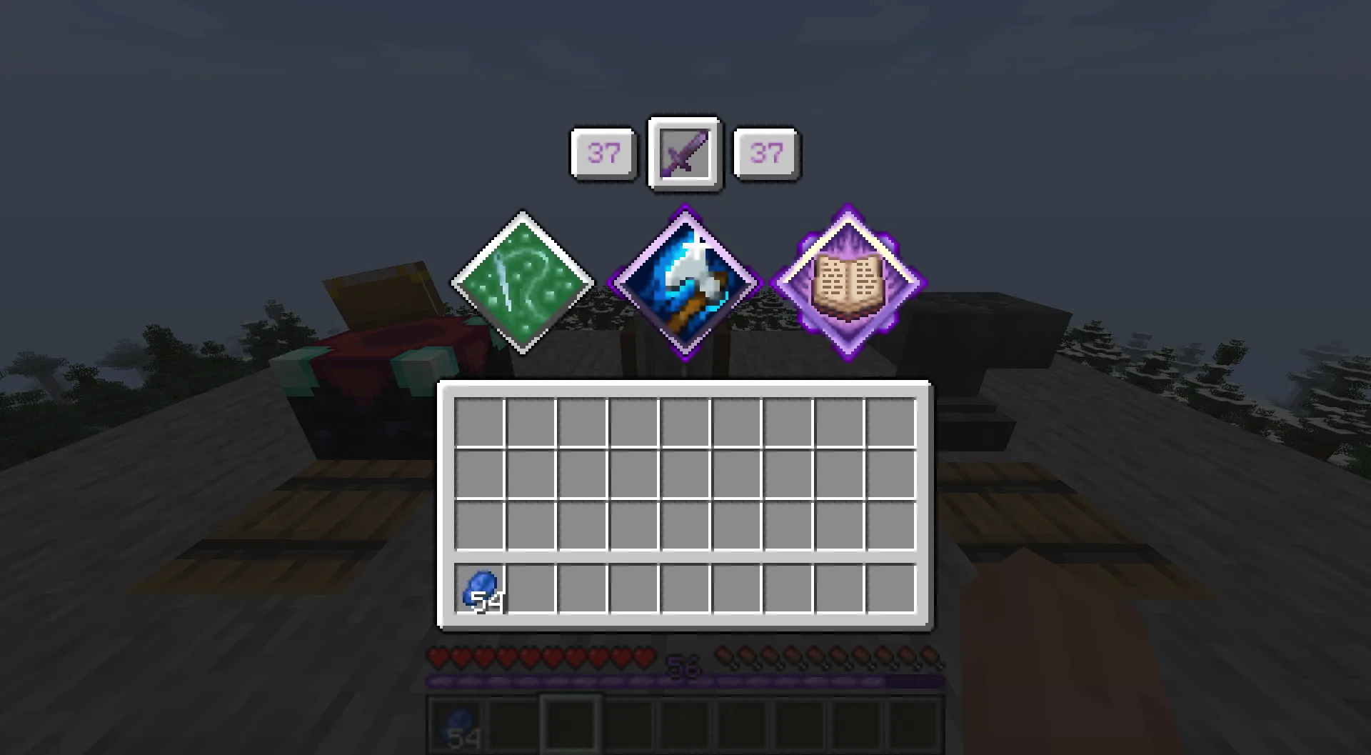 Обновленный интерфейс точила в моде DunChanting