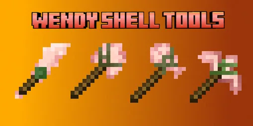 Превью набора инструментов Wendy Shell для Minecraft.