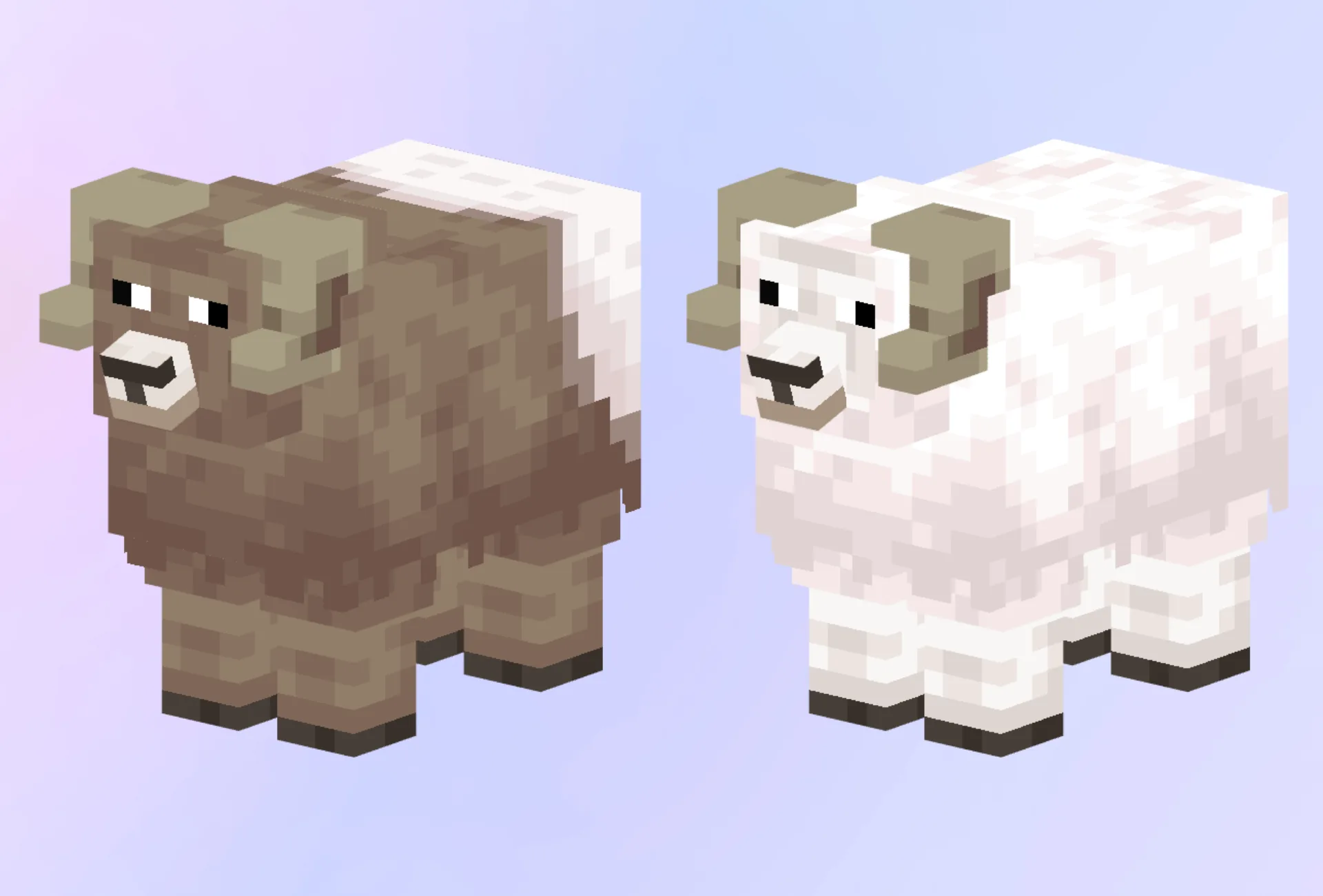 Горная овца в ресурс-паке Prettier Sheep