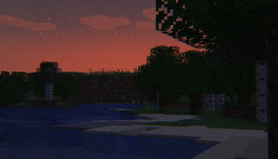 туманный закат в стиле tuvefe aura warp liminal