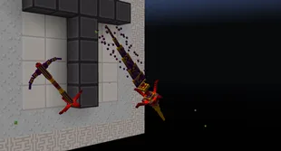 Текстура незеритового меча из ресурс-пака Better Mc Tools.