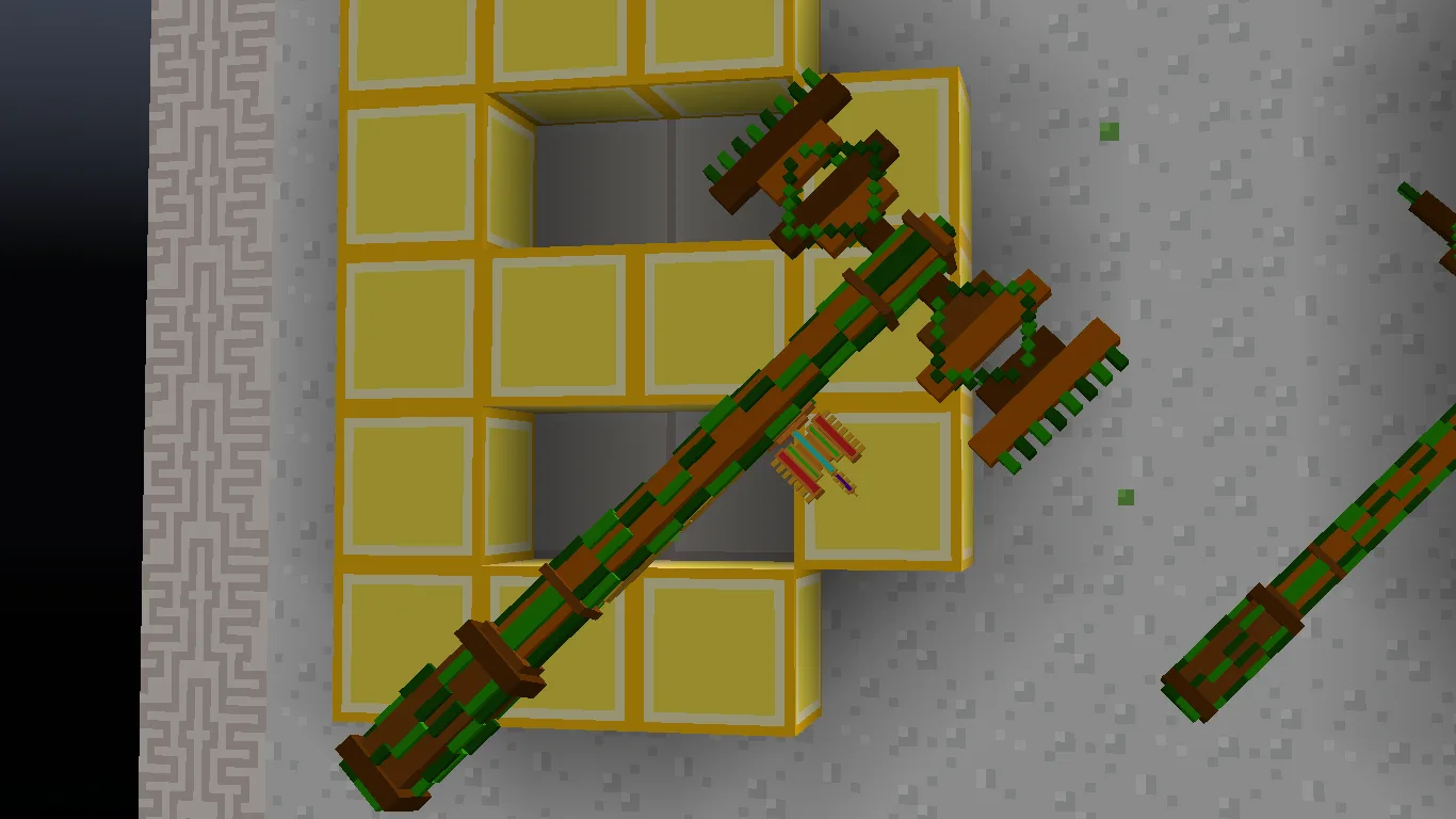 Деревянный топор из ресурс-пака Better Mc Tools.