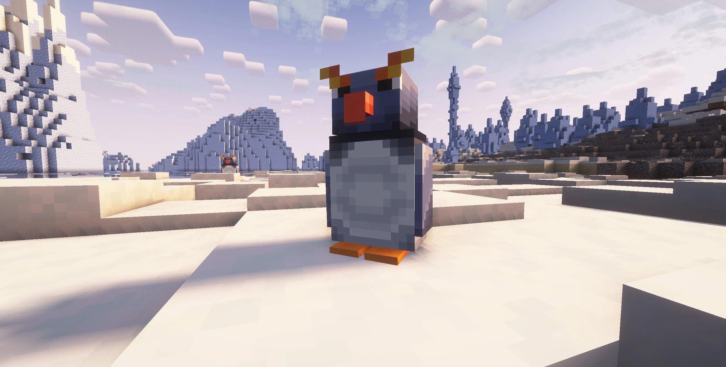 Пингвин из мода Nice Mobs