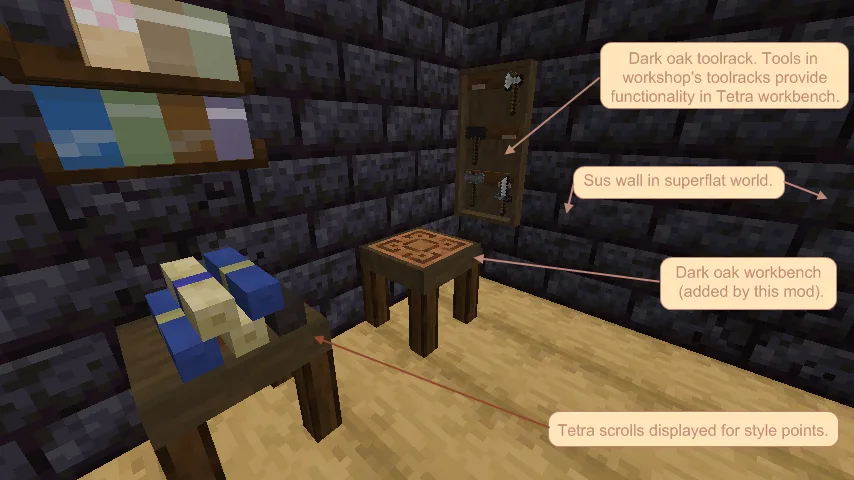 Минималистичный сет-ап с тетра-столами.