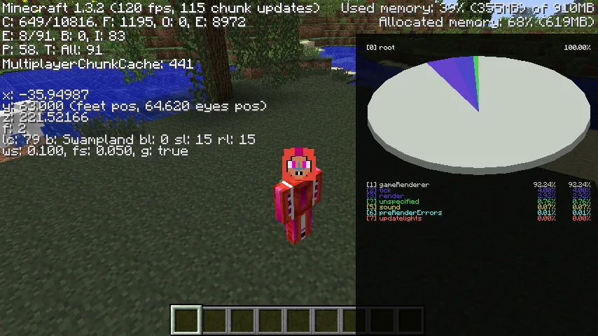 Универсальный файл мода Agenta для Minecraft 1.3.2