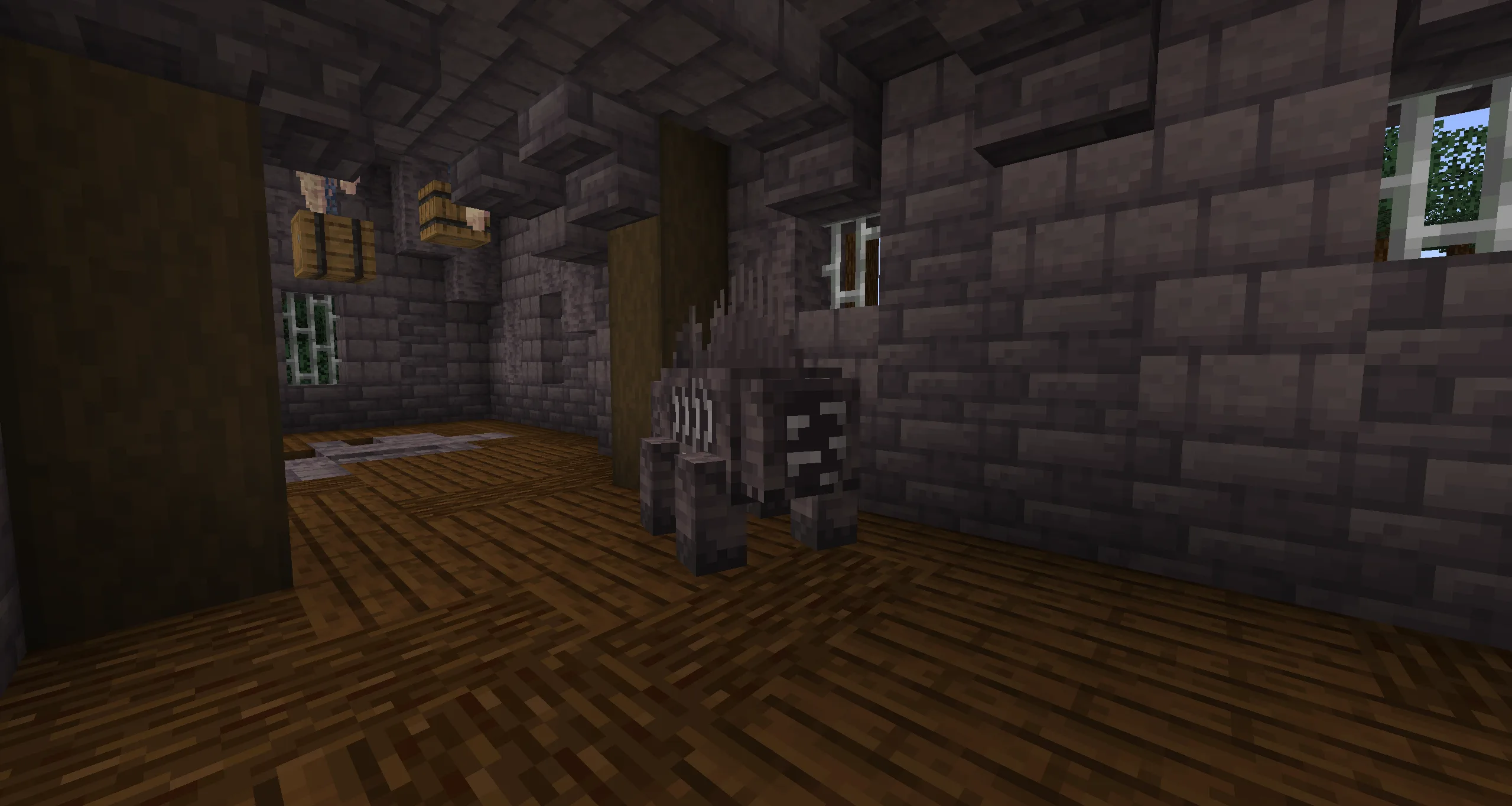 Скриншот монстра Ambusher из мода Legendary Monsters в Minecraft.