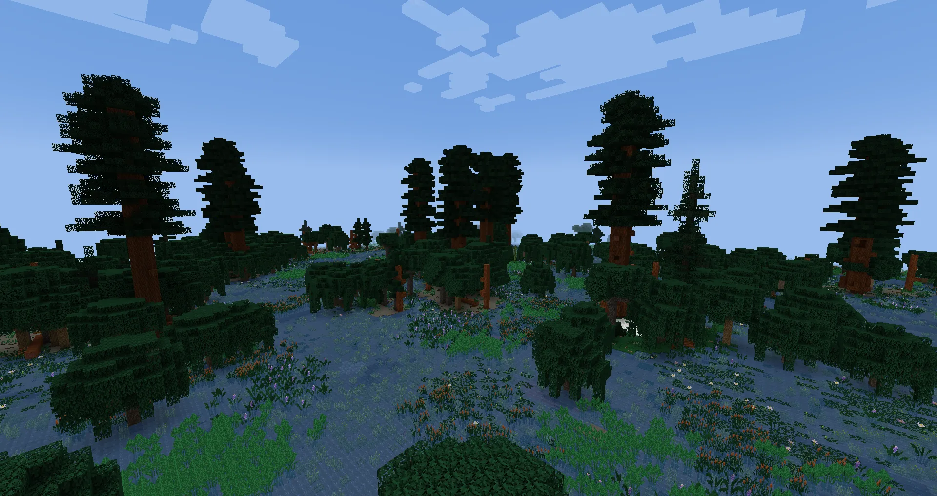 Низинные секвойи в моде ArborFirmaCraft